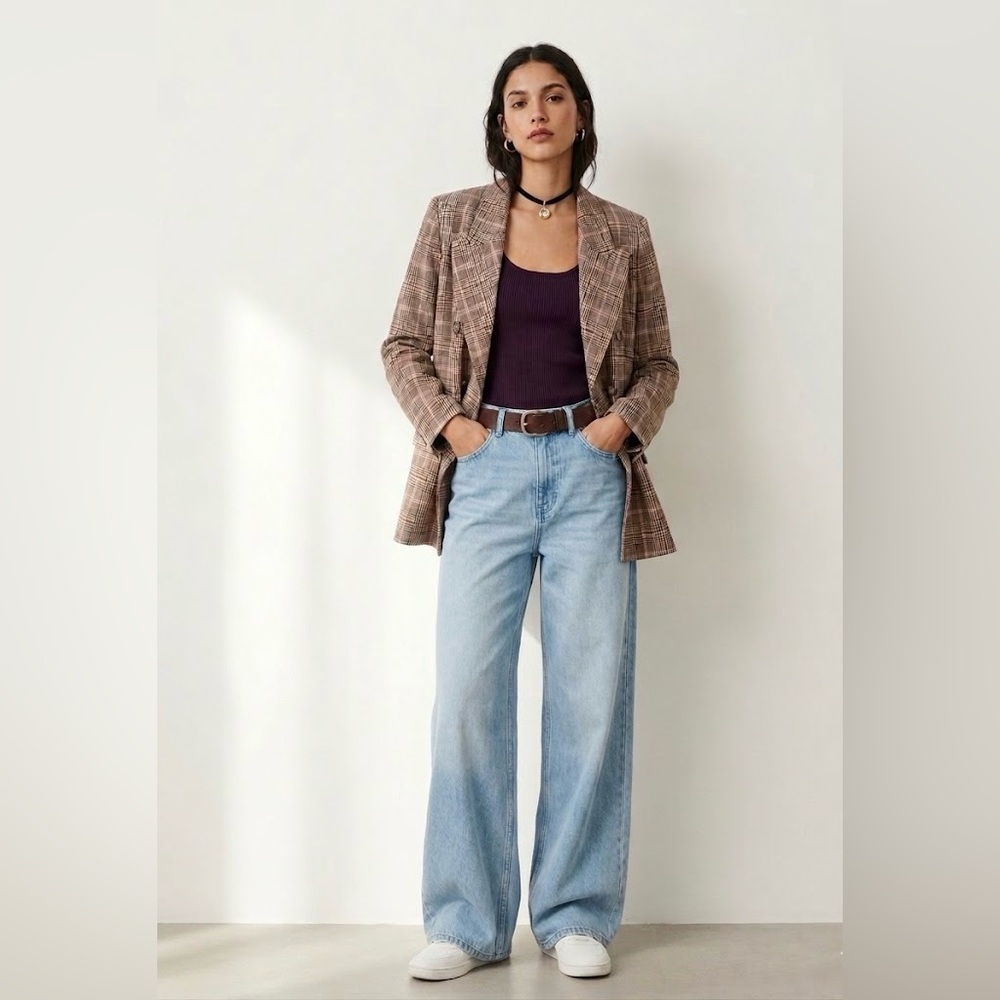 Oversized Zara Women Blazer- Size XS- ( Y2K style)